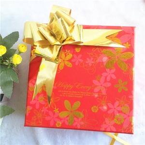 Hot Sale Gold Gift Butterfly Magic Metallic Ribbon <strong>Bow</strong> Plastic <strong>Pull</strong> String <strong>Bow</strong> Ribbon Butterfly <strong>Pull</strong> <strong>Bow</strong> - Product Image 2
