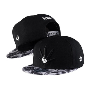 Custom 3D embroidery Snap back hat least wholesale China - Product Image 1