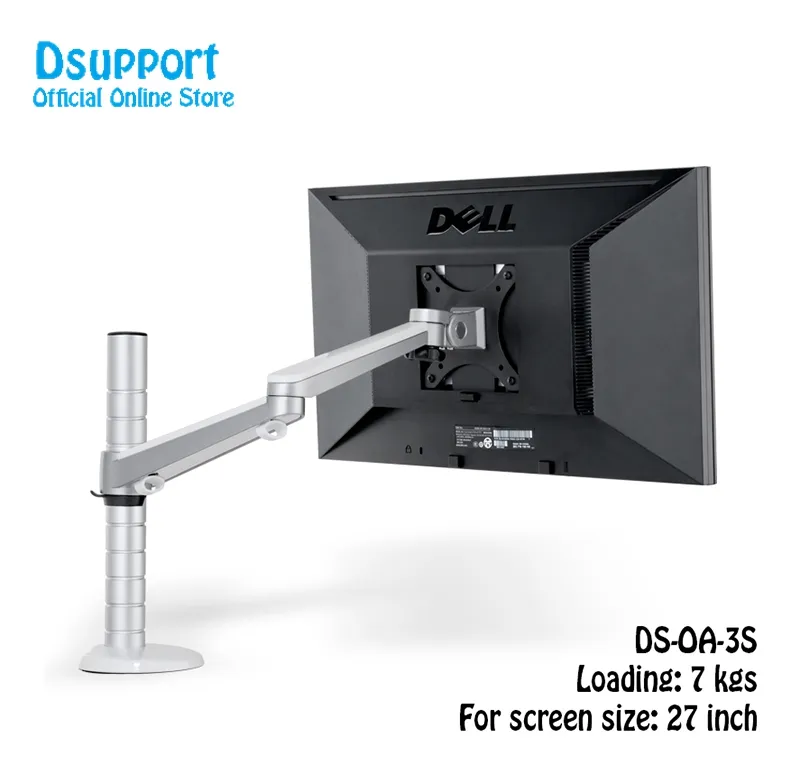 Höhe Einstellbar Aluminium Monitor Halter Arm Unterstützung 360 Grad Drehbare Computer Monitor Stand OA-3S