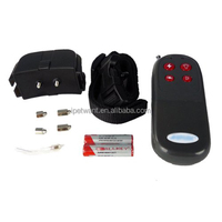 4-in-1 Haustier-Ferntrainer Elektrisches Hundetrainingshalsband mit Schock- und Vibrationsfunktion