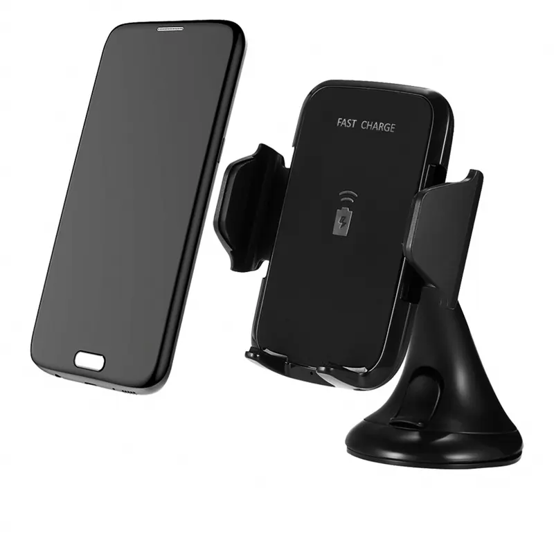 Auto gerätehalter lade platte Qi Wireless-ladegerät für iphone X 10 handy-zubehör drahtlose ladegerät