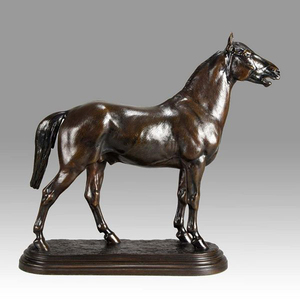 Chinese bronze <strong>horse</strong> cheap statue <strong>statuette</strong> - Product Image 3