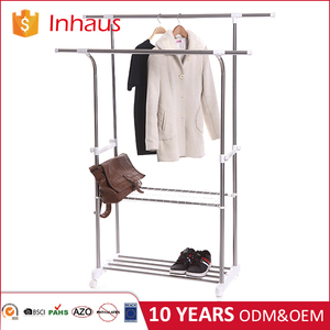 Fábrica de precio al por mayor Plegable tendedero Paño con <span class=keywords><strong>2</strong></span> capas zapatos rack - Product Image 2