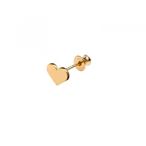 2019 Sweety Style Women Earrings Little Heart Stud Earrings Stainless Steel For Wholesale