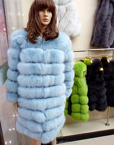 Cappotto Invernale da Donna in Vera Pelliccia di Volpe, Giacca Sexy in Pelliccia di Volpe - Product Image 5