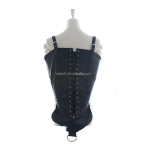 Lungo Braccio Cuoio Bondage Legato Giocattoli Del Sesso Guanto - Product Image 1