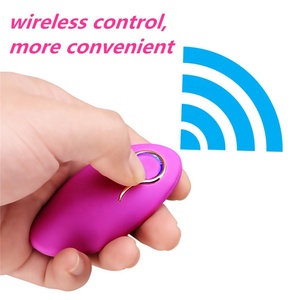 10 Kecepatan Remote Control USB Isi Ulang Nirkabel <span class=keywords><strong>Vibrator</strong></span> Telur Cinta Getar Produk Dewasa Wanita - Product Image 6