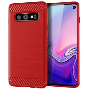 HOT koop Goedkoopste Tpu Siliconen Back Cover Mobiele Telefoon Case Voor Samsung galaxy S10 Plus