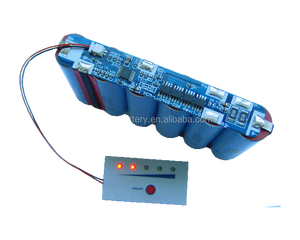 12V batería de litio Li-ion Battery 18650/3S2P Li-ion Battery Pack 12V/5.2AH for Power System - Product Image 1