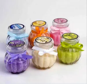 Wholesale Glass Jar Candles Sleep Aid Soothe the Nerves Scented Candles