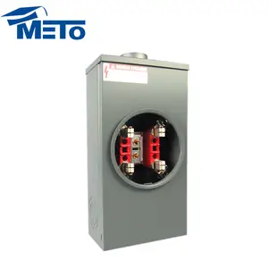 Meto Zhejiang 1.2-1.5mm dikte 4Jaw Ring Type Serie meter socket 200a