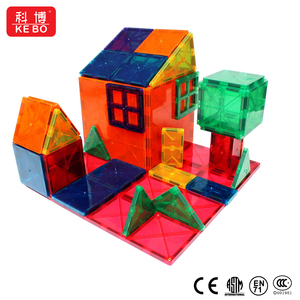 Galardonado palillo magnético n pila playmager conjunto Junior 32 unidades 8 diferentes formas azulejos - Product Image 1