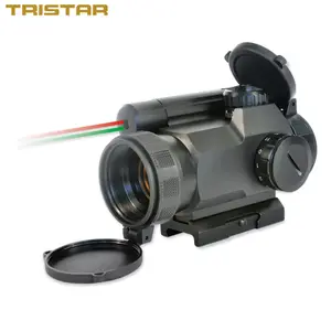 激光瞄准镜RS2046 1x30红色绿点瞄准镜，带CR2032/CR2 106毫米30MM 1mw 1X