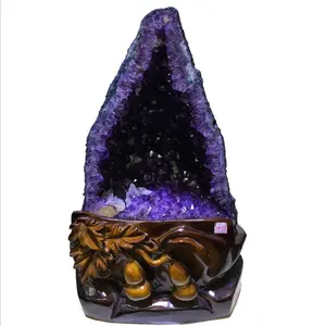 Wholesale Brazil Healing Crystals Natural Amethyst Geodes Amethyst Caves