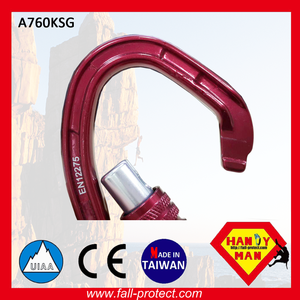 Rescue Safe Anodized 25KN Rock Climbing Carabiner With CE Certificate - Product Image 4