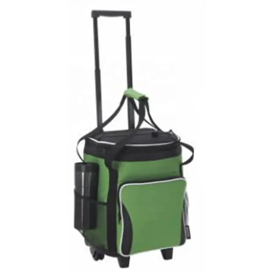 Personalizzato Ghiaccio Crema Trasportare Trolley Tote di Grandi Dimensioni Sacchetto Del Dispositivo di Raffreddamento di Picnic Rotolamento Sulla Ruota Termica Per Il Cibo