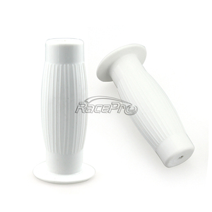 Borraccia <span class=keywords><strong>Vintage</strong></span> manubrio <span class=keywords><strong>moto</strong></span> gomma dura <span class=keywords><strong>manopole</strong></span> universale per 7/8 "& 1" Standard manubrio Bobber Chopper - Product Image 5