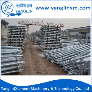 2016 de alta resistencia galvanizado Q235 helicoidal <span class=keywords><strong>martinete</strong></span> hélice hélices - Product Image 1