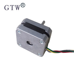 17HS0401-24B seul plan arbre 2 phase bipolaire 4 fils nema 17 - Product Image 5