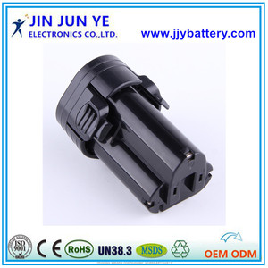 Литивый аккумулятор - заменитель для Макита Li-ion 10.8В 2.0 Ампер чёрный - Product Image 3