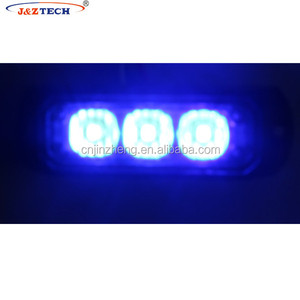 Đèn báo hiệu xe máy bán chạy nhất, chống nước, 3 đèn LED, đèn strobe F3 màu xanh băng - Product Image 4