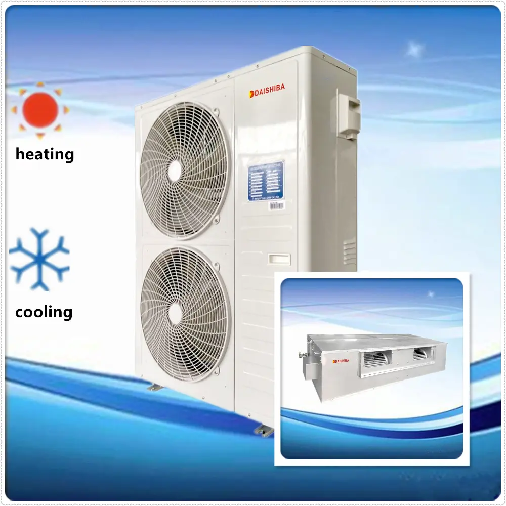 ราคาต่ำอากาศเย็นความเร็วคงที่ R410A สารทำความเย็นแยกท่อกลางหรือเชิงพาณิชย์เครื่องปรับอากาศสำหรับความร้อนและความเย็น