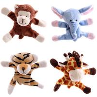 Jouets magnétiques en coton PP pour enfants, vache, Lion, canard, cochon, singe, mouton, chat, éléphant, réfrigérateur, jouets en peluche