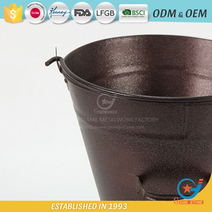 Vente directe d'usine 6.9 gallons accessoires de <span class=keywords><strong>cheminée</strong></span> <span class=keywords><strong>Zinc</strong></span> <span class=keywords><strong>cheminée</strong></span> charbon bac seau pour foyer - Product Image 5