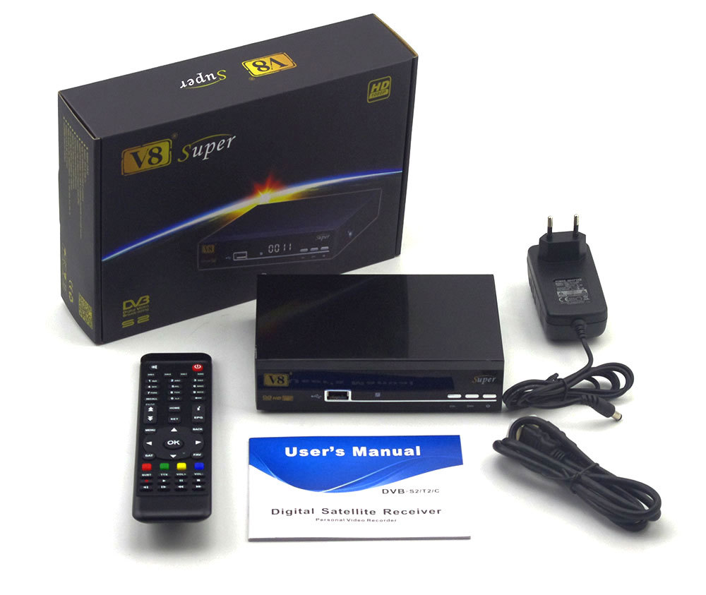 1080 P Full HD PVR DVB-S2 Receptor de Satélite sin plato IPTV Set Top Box Apoyo Cccamd Newcamd Mgcamd WIFI USB