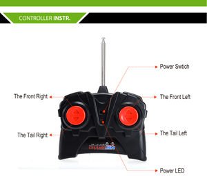 Nuevo diseño fresco 4 canal oruga RC coche del truco para los niños - Product Image 3