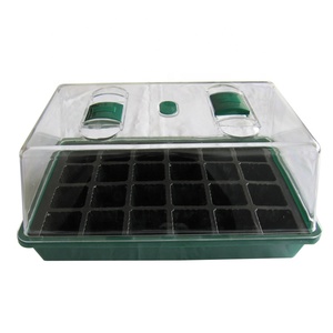 High Quality 24-Cell PS <strong>Mini</strong> Portable Indoor Grow Box Easily Assembled <strong>Wood</strong> Frame with Pressure Treated Nature Home <strong>Greenhouse</strong> - Product Image 1