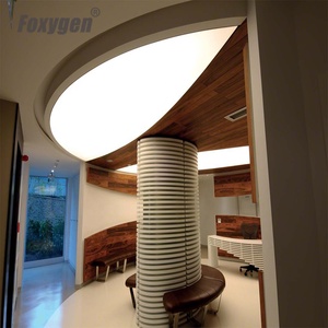Film décoratif Plafond UV imprimable Chine Fabrication 1.<span class=keywords><strong>5M</strong></span> <span class=keywords><strong>5M</strong></span> <span class=keywords><strong>Largeur</strong></span> Feuille de PVC Plafond extensible en PVC blanc translucide - Product Image 6