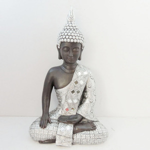 Statue de Bouddha en résine pour la décoration intérieure, prix abordable - Product Image 4