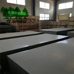HPL Blanco Brillante de 0.6mm/<span class=keywords><strong>Formica</strong></span> Laminada <span class=keywords><strong>Blanca</strong></span> Brillante de 0.6mm para Muebles - Product Image 1