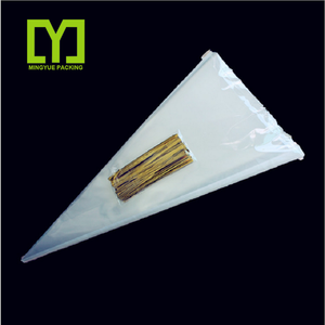 Sacchetti di Plastica Trasparenti a Forma di Cono per <span class=keywords><strong>Dolci</strong></span> di Grado Alimentare, Buste per Popcorn e Pasticceria - Product Image 5