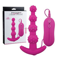 Aphrodisia 10-Modus Max Pleasure Wasserdichte Analkugeln Silikon Vibrierender Persönlicher Wellness-Massager Batteriebetrieben