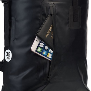 Usine personnalisée 500D bâche PVC étanche sac à dos - Product Image 5