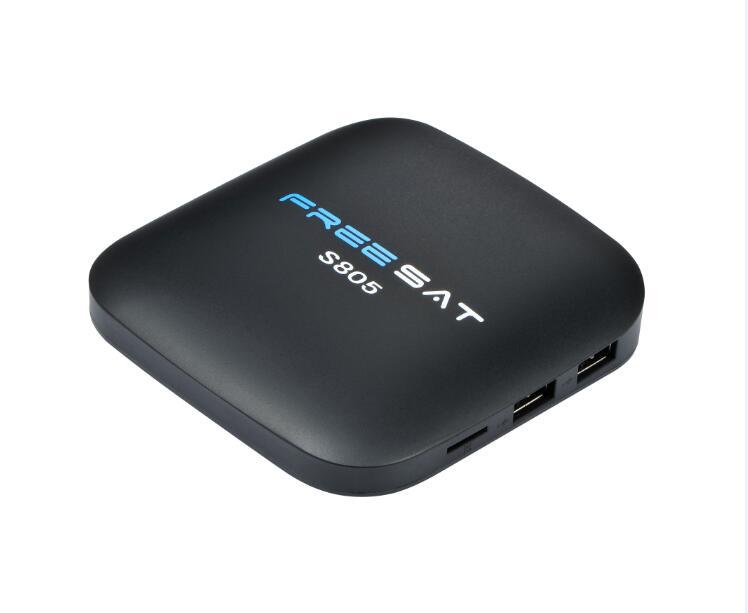 Freesat Amlogic S805 Android 4.4 1G/8G Android OTT Caja de la TV Inteligente Quad Core Kodi XBMC Ethernet Wifi TV Box