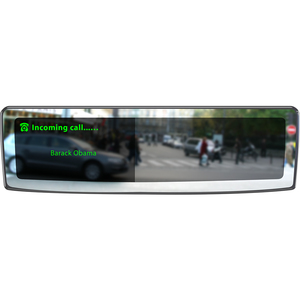 4.3 "LCD gương Monitor chiếu hậu máy ảnh hiển thị GPS navigation phản ánh bằng USB dây để hoạt động waze Google bản đồ trên Android iPhone - Product Image 2