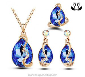 Austria Cristal de alta calidad de las mujeres, conjunto de joyas de boda conjunto de joyas de cristal - Product Image 1