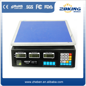 Zheben TS-802 <span class=keywords><strong>prix</strong></span> peser échelle de plate-forme relier l'ordinateur - Product Image 2