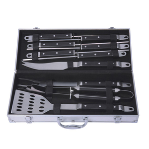 Top qualité sur bbq porte accessoires BBQ-10BS-01 sur <span class=keywords><strong>vente</strong></span> barbecue tool set sac - Product Image 1