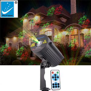 Navidad luces láser proyector al aire libre impermeable <span class=keywords><strong>R</strong></span> & G de luz láser espectáculo estrella - Product Image 5