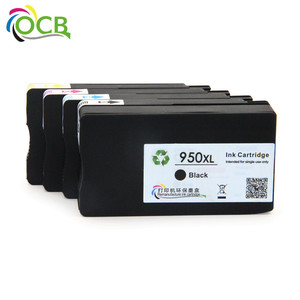 Ocbestjet 4 Cartouches D'encre pour <span class=keywords><strong>HP</strong></span> 950 951 <span class=keywords><strong>Officejet</strong></span> <span class=keywords><strong>Pro</strong></span> 8100 <span class=keywords><strong>8600</strong></span> 8630 8640 8610 8620 8680 8615 8625 8660 <span class=keywords><strong>imprimante</strong></span> avec p - Product Image 1