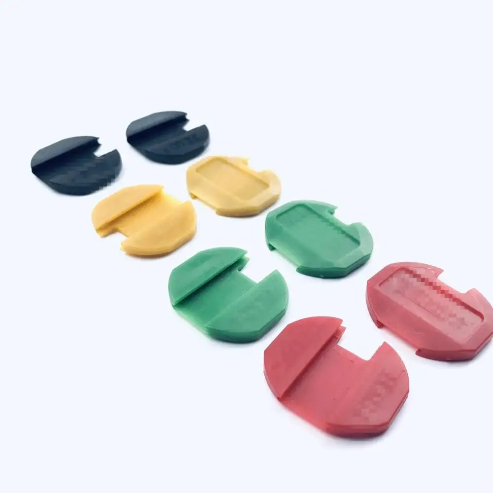 Custom plastic injection moulded colored pc key caps red key cover caps