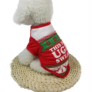 Pakaian Natal Anjing Kecil Kustom Banyak Ukuran Terlaris - Product Image 1