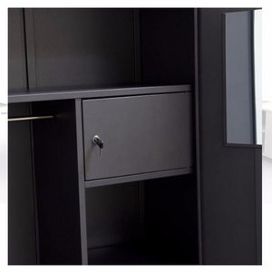 Armario de vestuario de ropa, mueble de oficina de acero, duradero, función de almacenamiento - Product Image 3