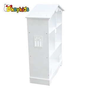 Librería Infantil de Madera con Diseño de Casa de Muñecas, Color Blanco, Modelo W08D015B - Product Image 6