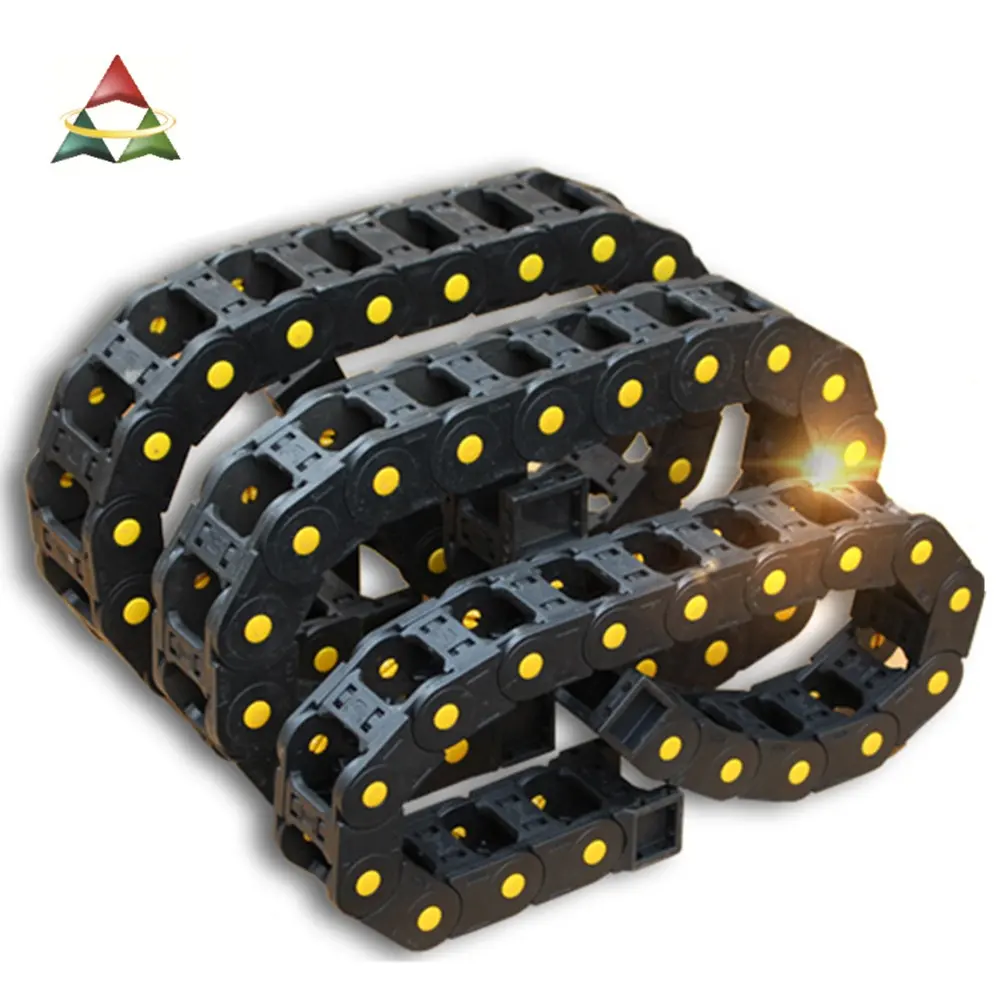 Flexible Cable Carrier Chain PVC Material Nylon Energy Chain