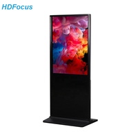 55 pulgadas reproductor de publicidad LCD pantalla de publicidad Super Slim Digital máquina de publicidad